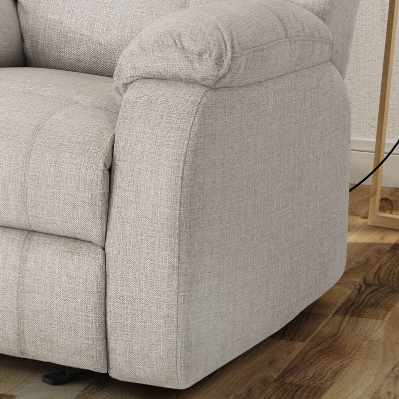 Supreme Comfort Manual Recliner Chair - R&R Furniture Gallery (Fountain Valley, CA)