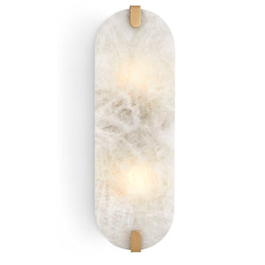 Lustrous - 2 Light Sconce - Brass