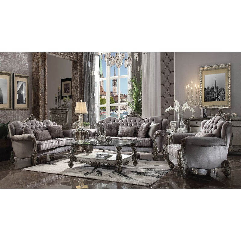 Versailles - Loveseat (w/3 Pillows) - R&R Furniture Gallery (Fountain Valley, CA)
