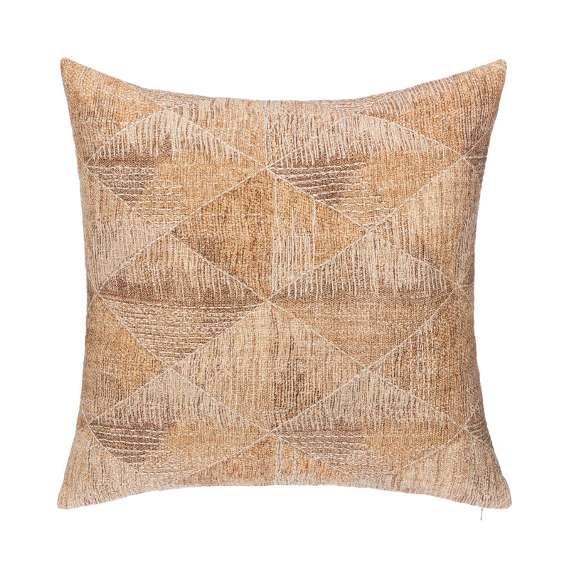 Lineage - Rev 22" x 22"Pillow - Caramel - R&R Furniture Gallery (Fountain Valley, CA)