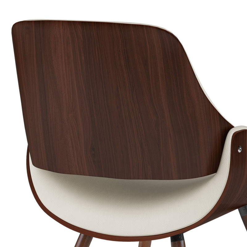 Malden - Bentwood Upholstered Dining Chair With Wood Back - R&R Furniture Gallery (Fountain Valley, CA)