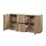 Donnie - Storage Buffet - Natural - R&R Furniture Gallery (Fountain Valley, CA)