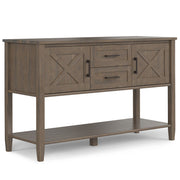 Ela - Console Table - Smoky Brown - R&R Furniture Gallery (Fountain Valley, CA)