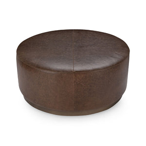 Clair - Leather Round Table - R&R Furniture Gallery (Fountain Valley, CA)