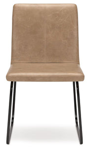 Pharwynn - Dining Upholstered Side Chair (Set of 4) - Toast - R&R Furniture Gallery (Fountain Valley, CA)