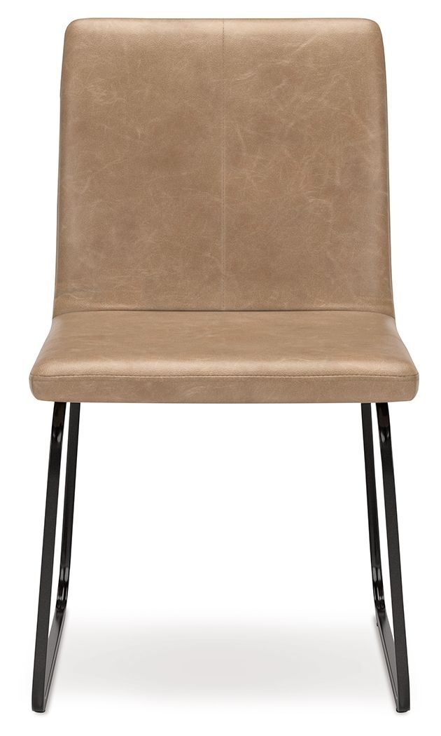 Pharwynn - Dining Upholstered Side Chair (Set of 4) - Toast - R&R Furniture Gallery (Fountain Valley, CA)