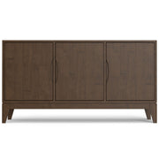 Harper - 3 Door Sideboard Buffet / Storage Cabinet - Walnut Brown - R&R Furniture Gallery (Fountain Valley, CA)