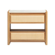 Paige - 2-Drawer Nightstand - Natural Oak - R&R Furniture Gallery (Fountain Valley, CA)