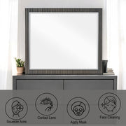 Clayten - Mirror - Espresso - R&R Furniture Gallery (Fountain Valley, CA)