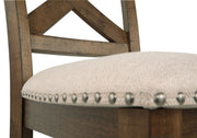 Moriville - Upholstered Barstool (Set of 2) - Beige - R&R Furniture Gallery (Fountain Valley, CA)