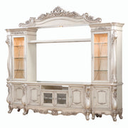 Gorsedd - Entertainment Center - Golden Ivory - R&R Furniture Gallery (Fountain Valley, CA)