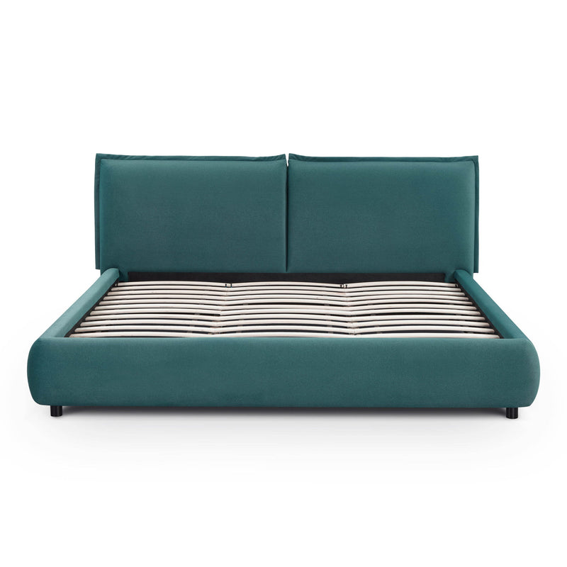 Mel - Faux Mohair Bed - R&R Furniture Gallery (Fountain Valley, CA)