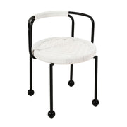 Pansy - Outdoor Dining Chair - Cream - R&R Furniture Gallery (Fountain Valley, CA)