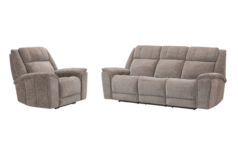Colton - Power Zero Gravity Sofa With Drop Down Table And Immersive Audio P3 - Branson Tweed