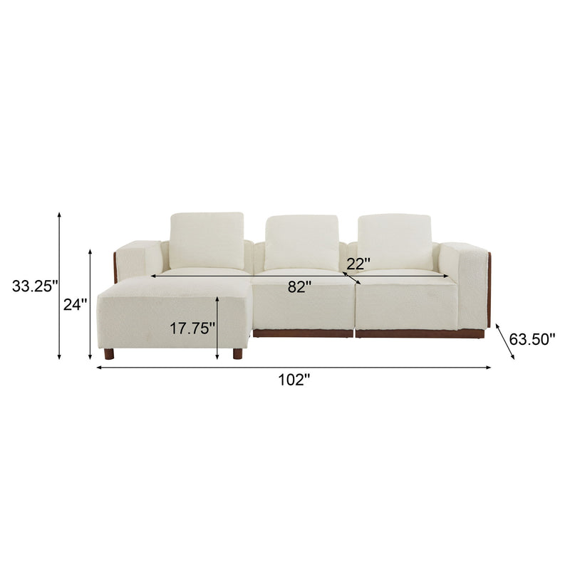 Chita - Modular Sectional Sofa With Larger Seats - R&R Furniture Gallery (Fountain Valley, CA)