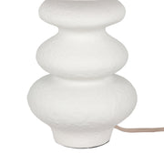 Riviera - Textured Table Lamp - Cream - R&R Furniture Gallery (Fountain Valley, CA)