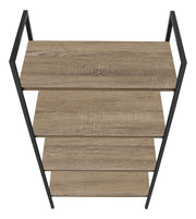 Bookshelf, Bookcase, 4 Tier, Office, Bedroom, Contemporary, Modern - R&R Furniture Gallery (Fountain Valley, CA)