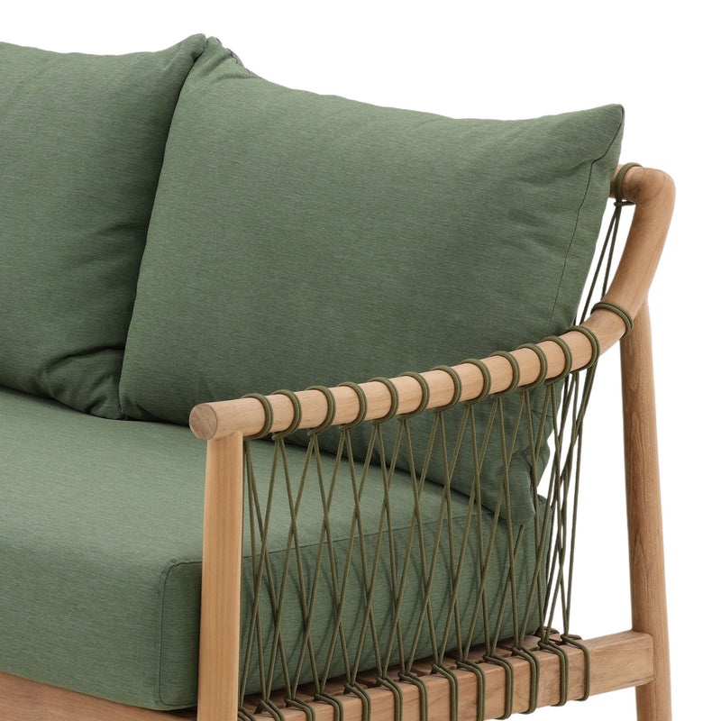 Tahoe - Outdoor Sofa - Green And Natural