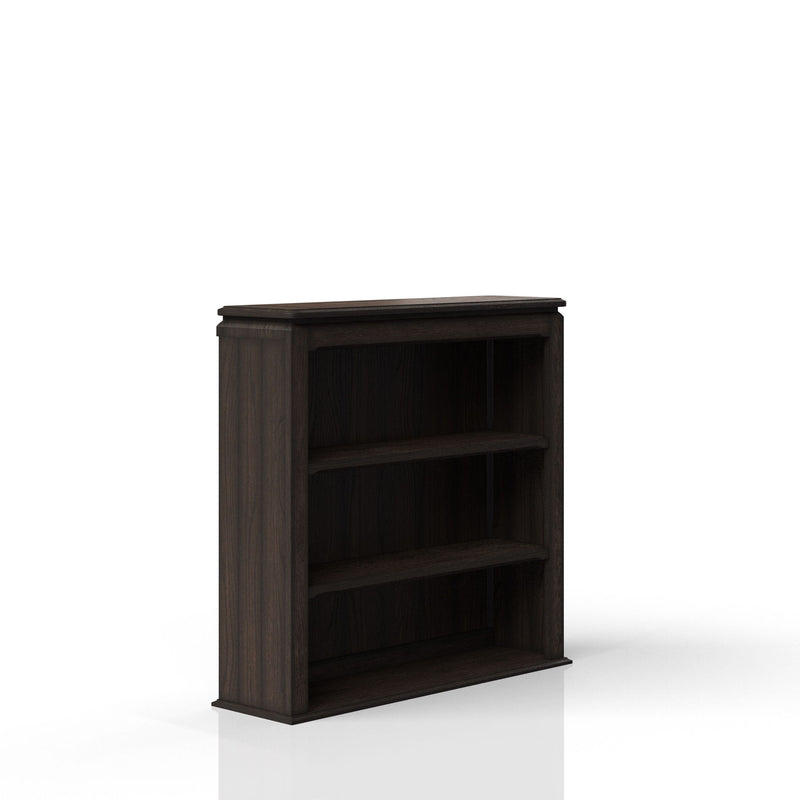 2 Shelf Bookcase Hutch - Chocolate - R&R Furniture Gallery (Fountain Valley, CA)