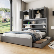 Platform Bed With USB, Storage Headboard & Drawers - R&R Furniture Gallery (Fountain Valley, CA)