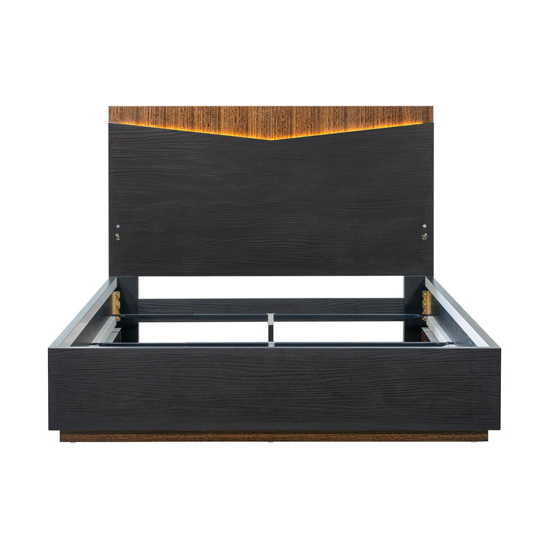 Kayner - Bed With LED Lights - R&R Furniture Gallery (Fountain Valley, CA)