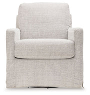 Nenana Next-Gen Nuvella - Swivel Glider Accent Chair - R&R Furniture Gallery (Fountain Valley, CA)