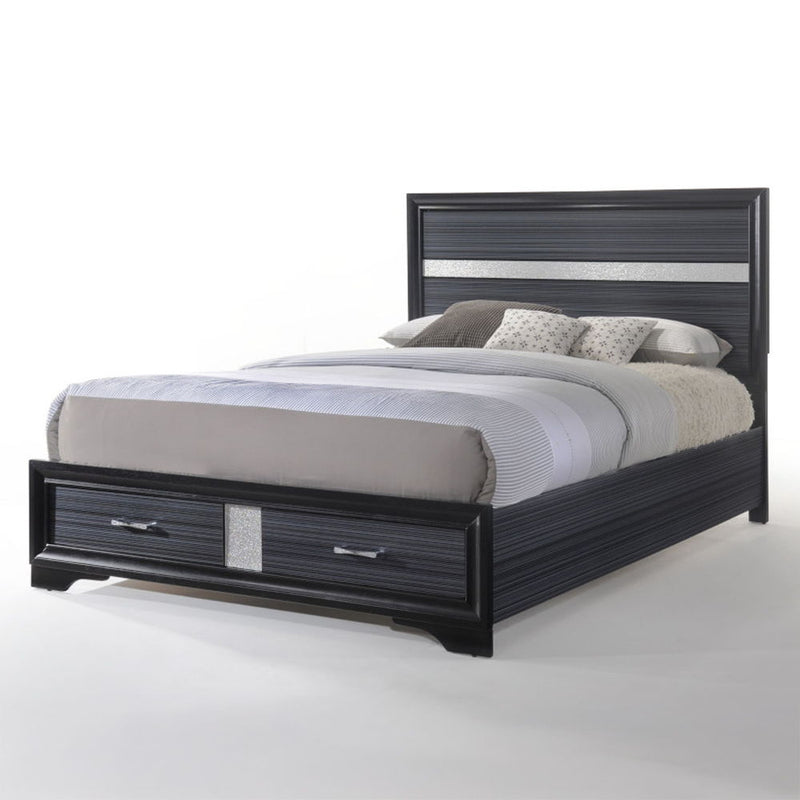 Naima - Bed w/Storage - R&R Furniture Gallery (Fountain Valley, CA)