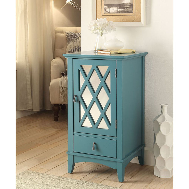 Ceara - Accent Table - Teal - R&R Furniture Gallery (Fountain Valley, CA)