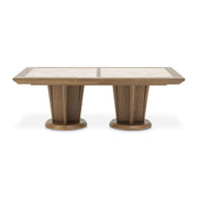 Portrait - Wide Rectangular Dining Table - Sienna Brown - R&R Furniture Gallery (Fountain Valley, CA)