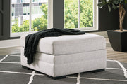 Koralynn - Oversized Accent Ottoman - Stone - R&R Furniture Gallery (Fountain Valley, CA)