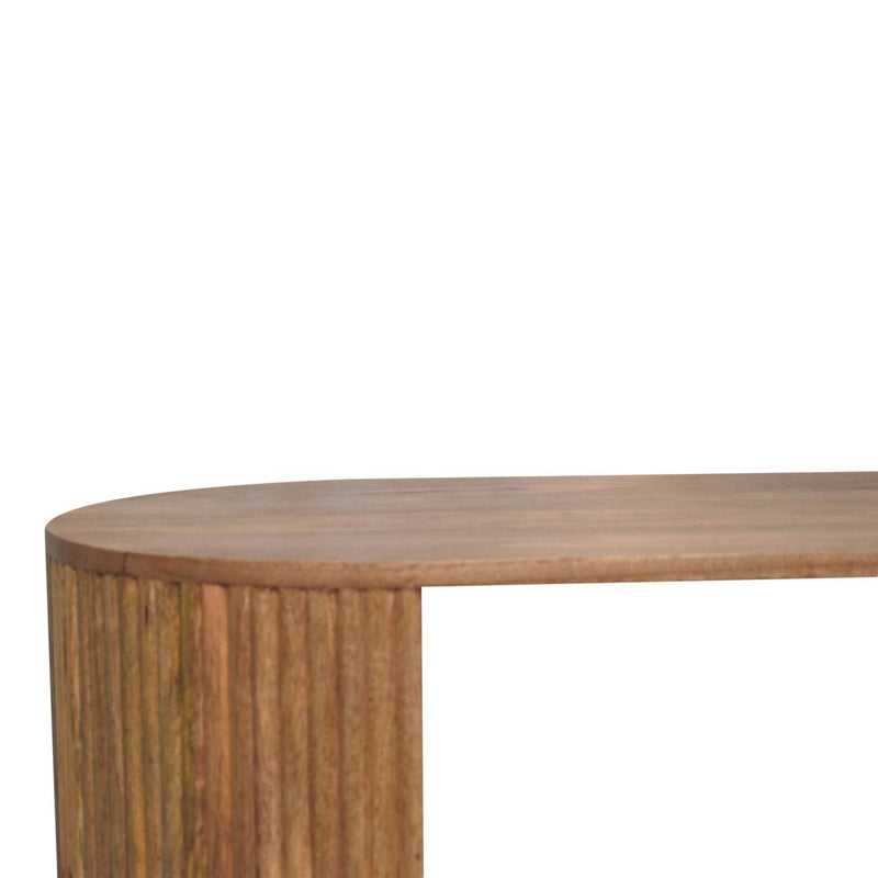 Soba - Ball Open Coffee Table - Oak - R&R Furniture Gallery (Fountain Valley, CA)