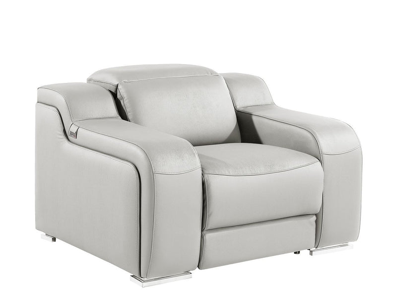 1116 - 6-Piece Modular Power Reclining Sofa, Loveseat & Chair Set In With 5 Power Recliners & Power Headrests
