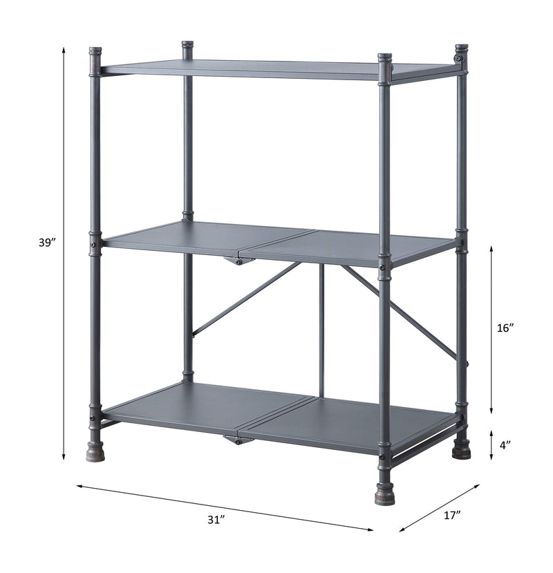 Cordelia - Console Table - Sandy Black, Dark Bronze Hand-Brushed - R&R Furniture Gallery (Fountain Valley, CA)