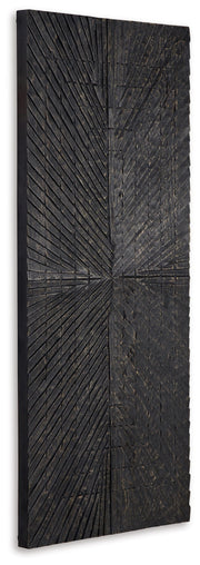 Lenora - Wall Decor - Antique Black - R&R Furniture Gallery (Fountain Valley, CA)
