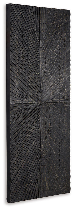 Lenora - Wall Decor - Antique Black - R&R Furniture Gallery (Fountain Valley, CA)