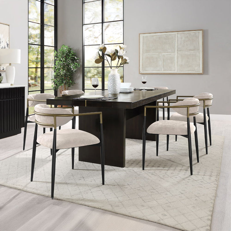 Jaramillo - Dining Table - Black - R&R Furniture Gallery (Fountain Valley, CA)