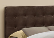 Queen Size, Bed Headboard Only, Upholstered, Transitional - Brown - R&R Furniture Gallery (Fountain Valley, CA)