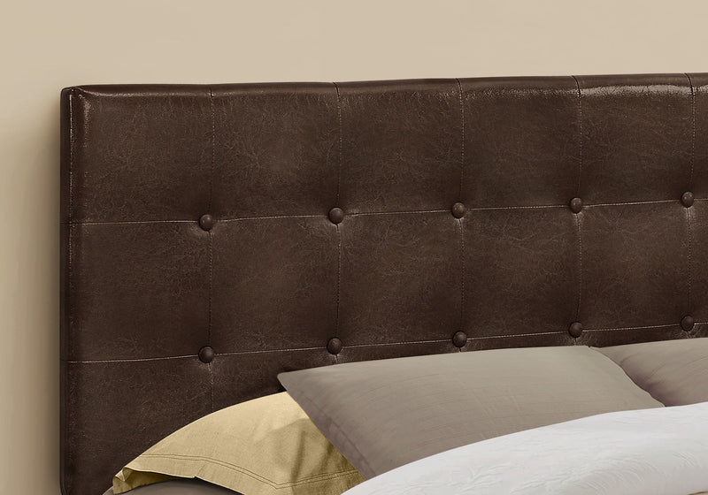 Queen Size, Bed Headboard Only, Upholstered, Transitional - Brown - R&R Furniture Gallery (Fountain Valley, CA)