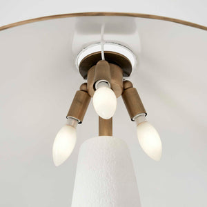 Too Coolie - Table Lamp - Brass / Gold / White