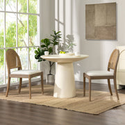 Panama - Curved Cane Side Dining Chair (Set of 2) - R&R Furniture Gallery (Fountain Valley, CA)