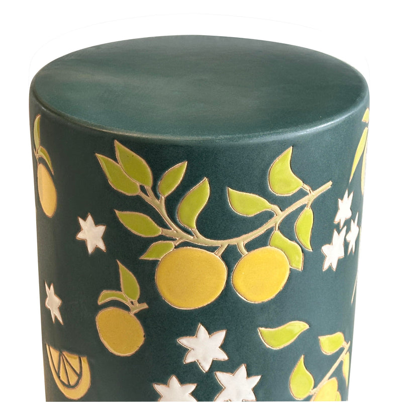 Tempest - Ceramic Table - Lemon Citrus - R&R Furniture Gallery (Fountain Valley, CA)
