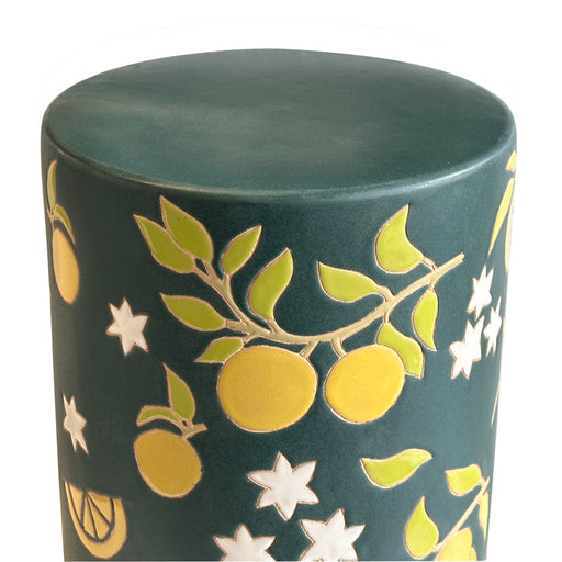 Tempest - Ceramic Table - Lemon Citrus - R&R Furniture Gallery (Fountain Valley, CA)