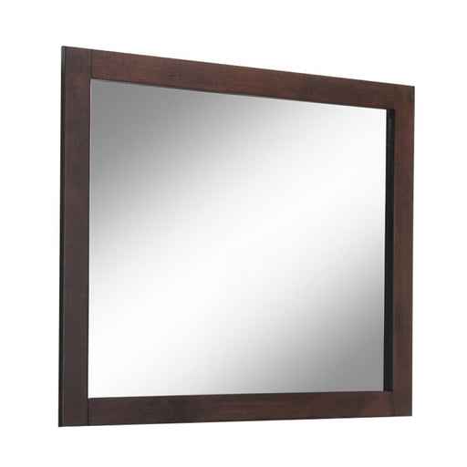 Oberreit - Mirror - Walnut - R&R Furniture Gallery (Fountain Valley, CA)