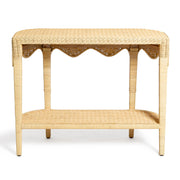 Sally - Rattan Console Table - Natural - R&R Furniture Gallery (Fountain Valley, CA)