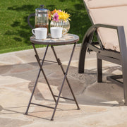 Silvester - End Table - Beige / Black - R&R Furniture Gallery (Fountain Valley, CA)