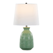 Set of two Lumi Source Claudia contemporary lamps with sleek, modern design featuring clean lines and neutral finishes.