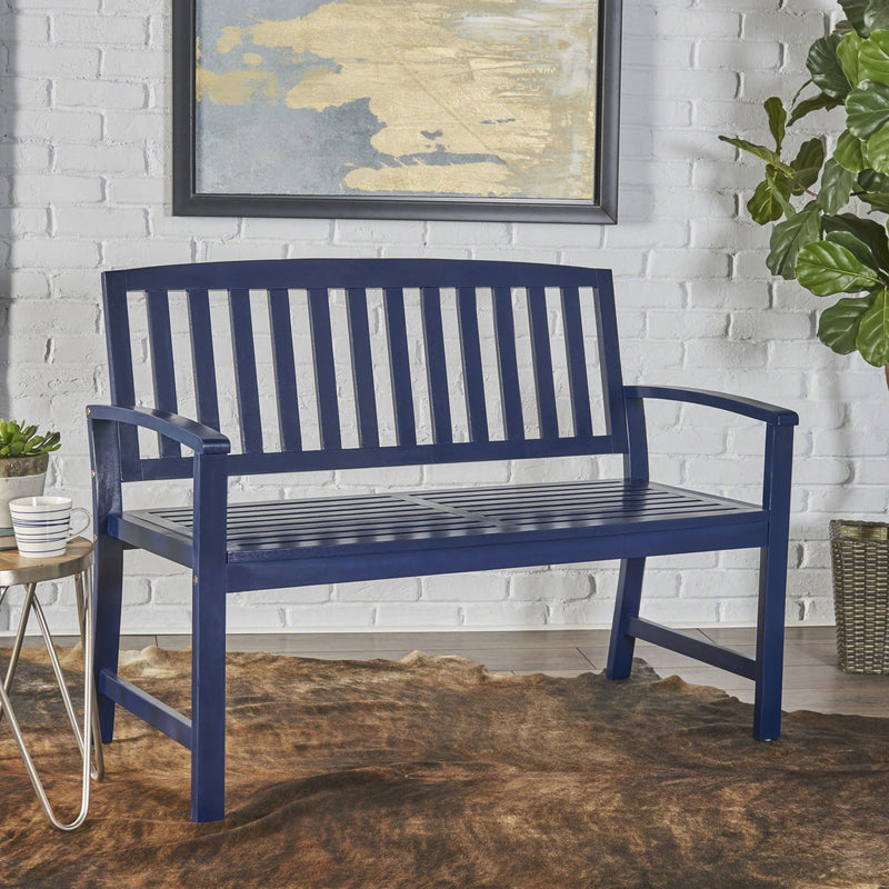 Farmhouse Style Loja Bench Indoor / Outdoor - R&R Furniture Gallery (Fountain Valley, CA)