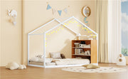 Bed House Frame With Shelves And Lights - R&R Furniture Gallery (Fountain Valley, CA)