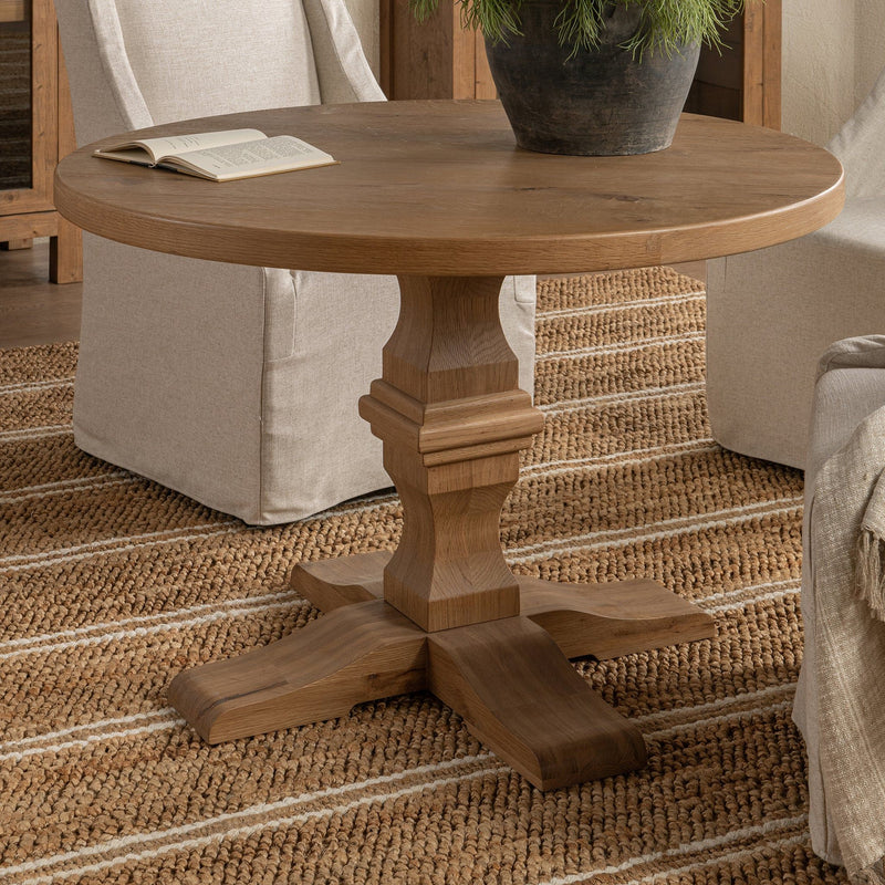 Toscana - 42" Round Dining Table - Hampton Sand