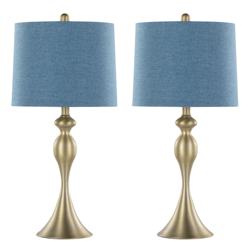 Ashland - Contemporary Elegant Design Table Lamp (Set of 2) - R&R Furniture Gallery (Fountain Valley, CA)